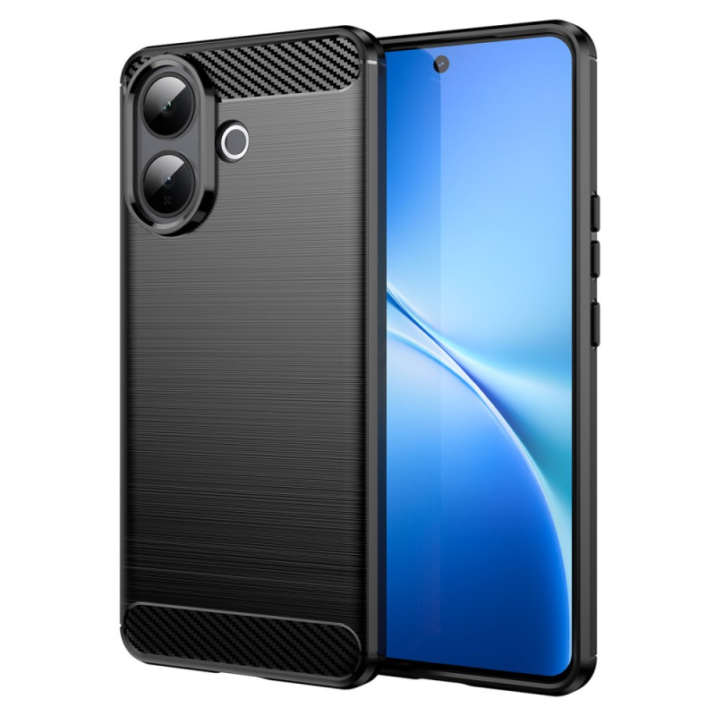 Capa de fibra de carbono escovada para Vivo V60 Lite