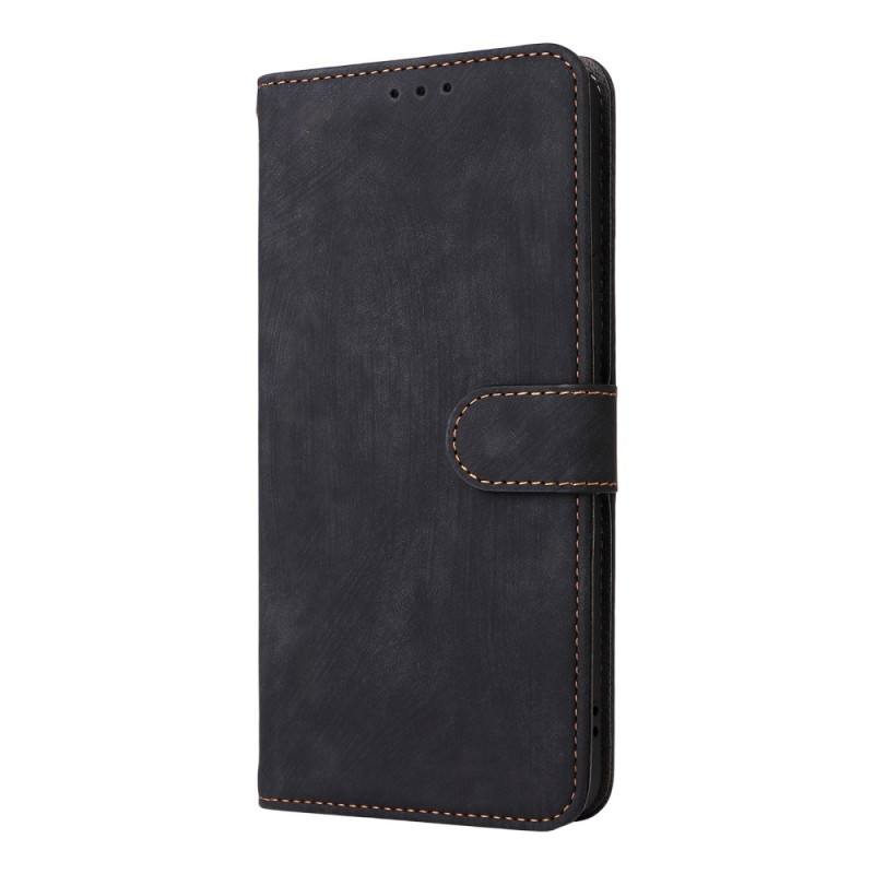 Vivo V60 Lite Capa
 com efeito camurça e bracelete