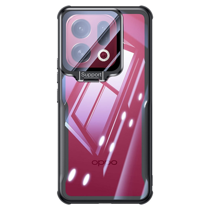 Capa transparente Oppo Find X9 Pro 5G com suporte e proteção da câmara