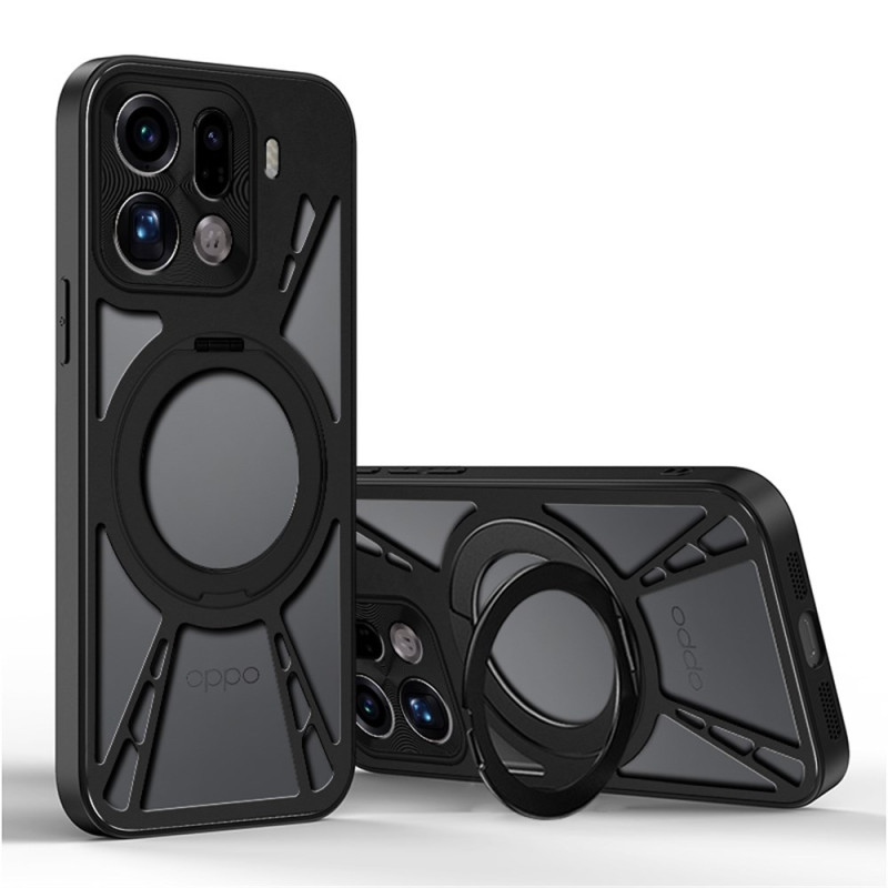 Capa magnética Oppo Find X9 Pro 5G com suporte para rotação e dissipação térmica