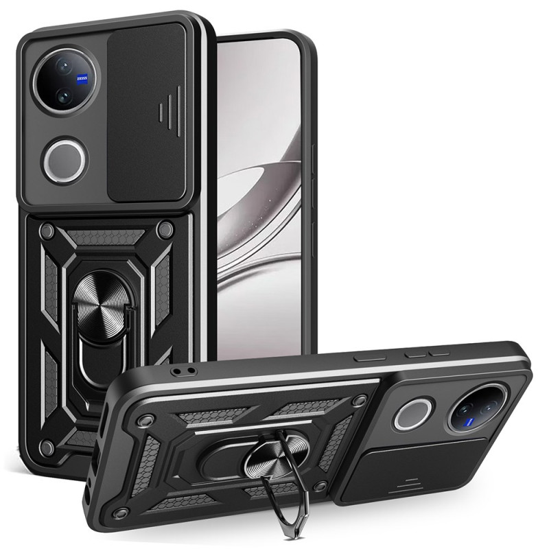 Vivo V50 5G Tampa deslizante da câmara e suporte