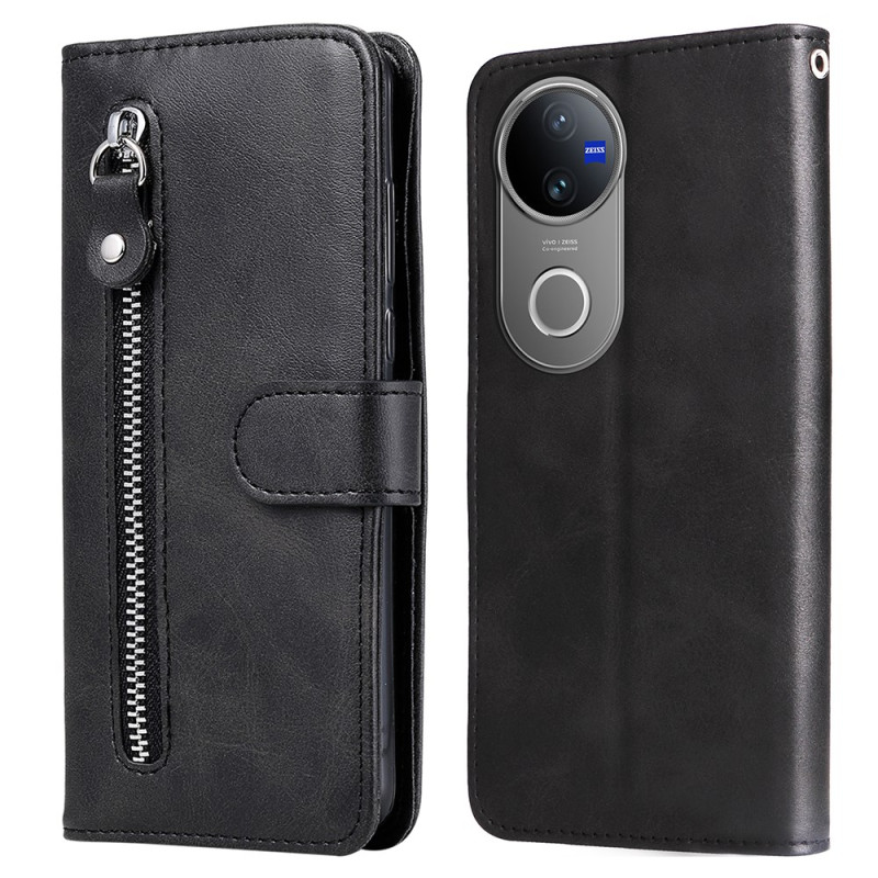 Capa de bolso com fecho para Vivo V50 5G