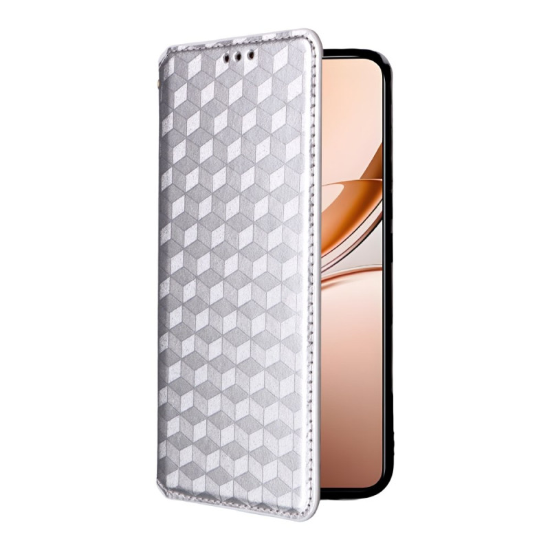 Capa Flip Cover Vivo V50 Lite 5G Padrão de diamante
