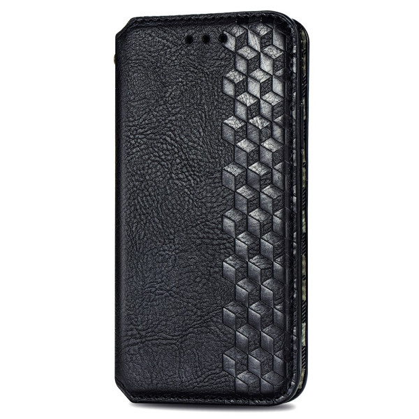 Capa flip Vivo V40 5G Efeito camurça Padrão de diamante