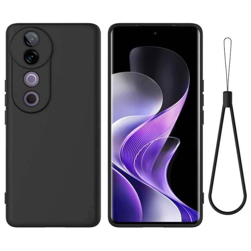 Vivo V40 5G Liquid Silicone Lanyard Case