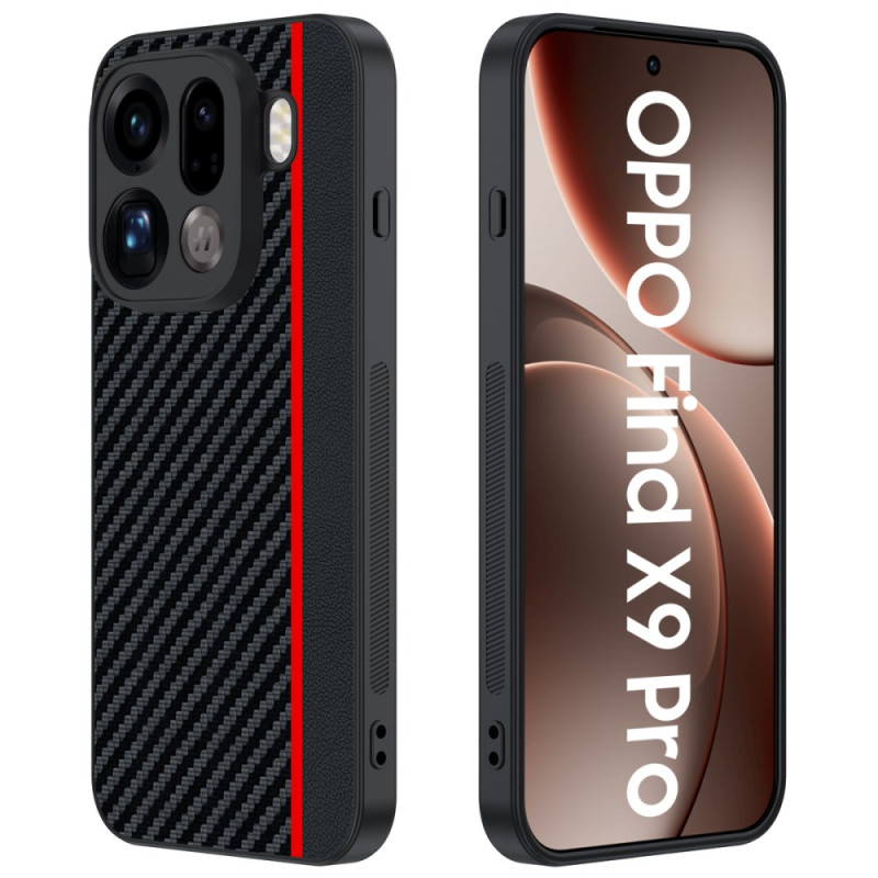 Oppo Find X9 Pro 5G Hard Shell com textura de fibra de carbono