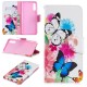 Samsung Galaxy A70 Case Butterflies e Flores pintadas