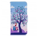 Samsung Galaxy A70 Case Owls On The Swing