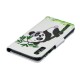 Samsung Galaxy A70 Case Panda On Bamboo