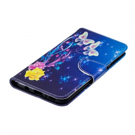 Capa Gold Butterfly A70 da Samsung Galaxy