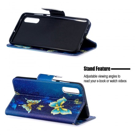 Capa Gold Butterfly A70 da Samsung Galaxy