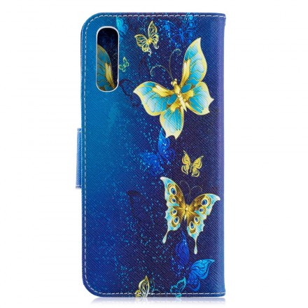 Capa Gold Butterfly A70 da Samsung Galaxy