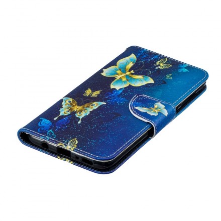 Capa Gold Butterfly A70 da Samsung Galaxy