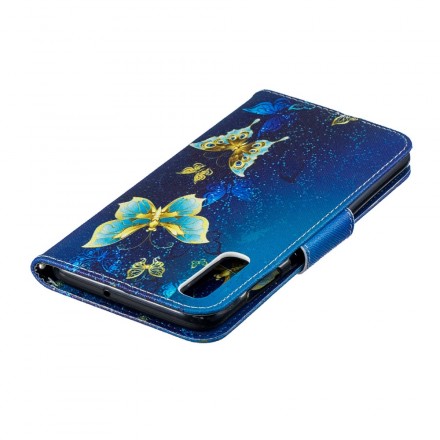 Capa Gold Butterfly A70 da Samsung Galaxy