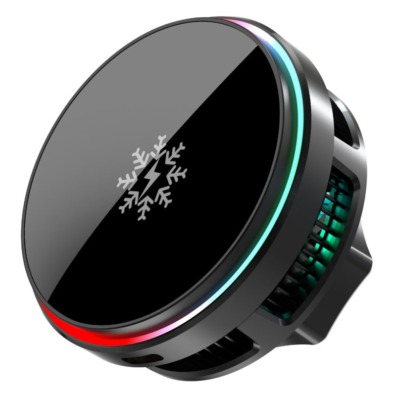 Carregador de automóvel magnético com refrigeração ativa de 15 W