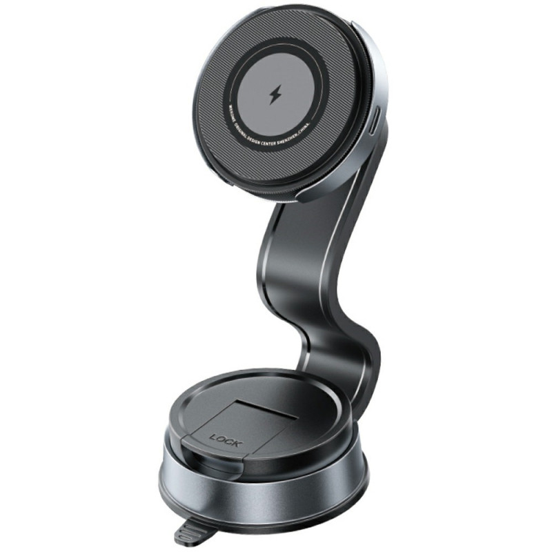 Suporte magnético para automóvel com ventosa rotativa de 15 W WEKOME