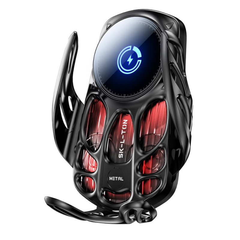 Suporte para automóvel aberto de 15 W com luz ambiente