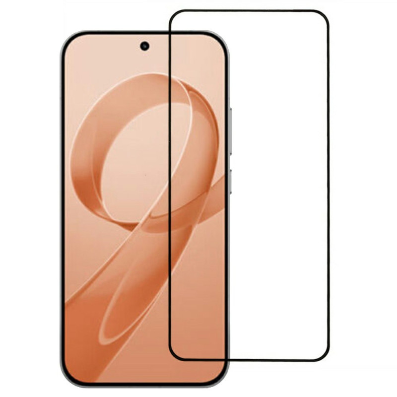 Proteção integral de vidro temperado para o ecrã do Poco F8 Pro (compatível com desbloqueio por impressão digital)