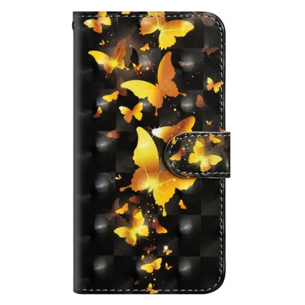 Samsung Galaxy A70 Case Yellow Butterflies