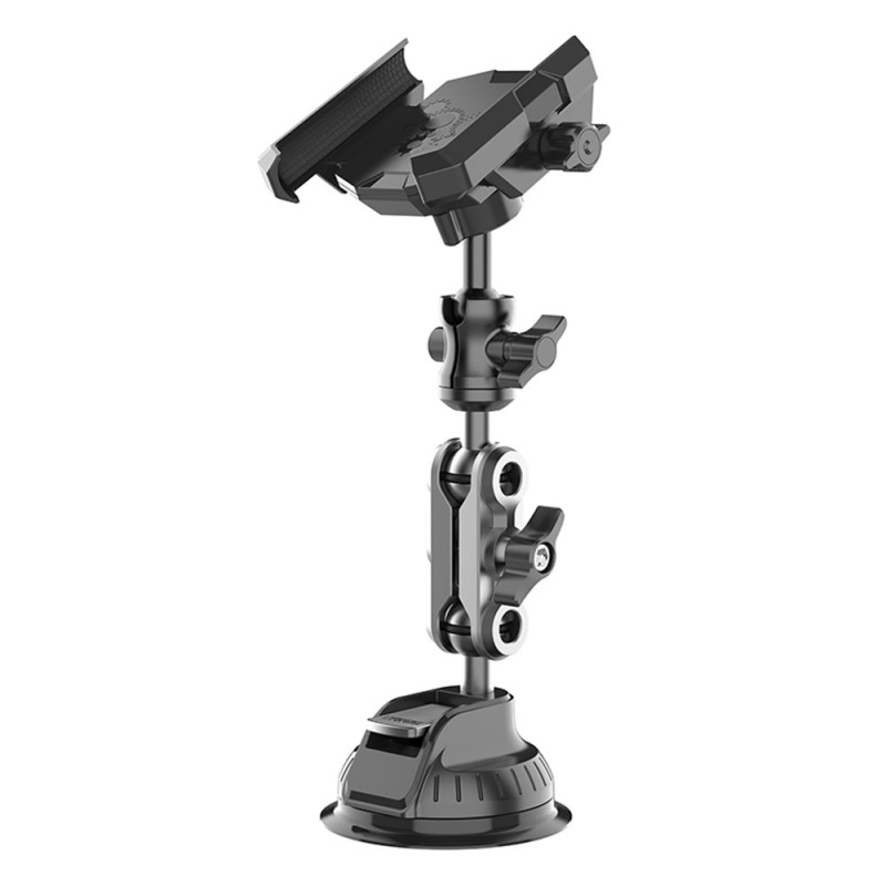 Suporte de automóvel ajustável para navegação (painel de instrumentos / para-brisas)
