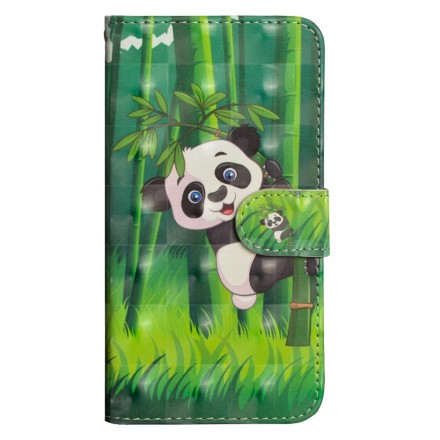 Samsung Galaxy A70 Panda e Capa de Bambu
