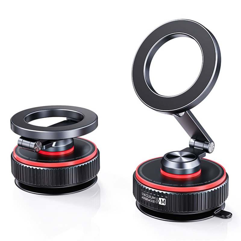 Suporte magnético de 720° Ventosa de eixo triplo