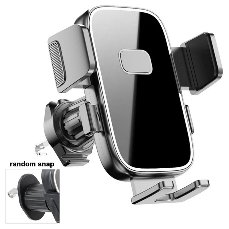 Suporte para automóvel Grelha de ventilação rotativa de 360° (4,5-7")