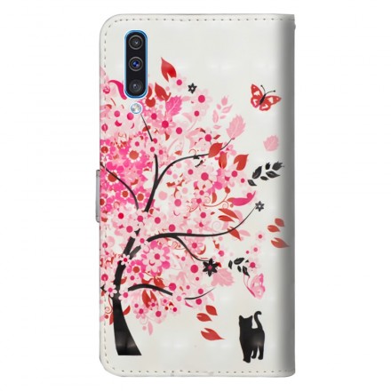 Samsung Galaxy A70 Case Tree Pink