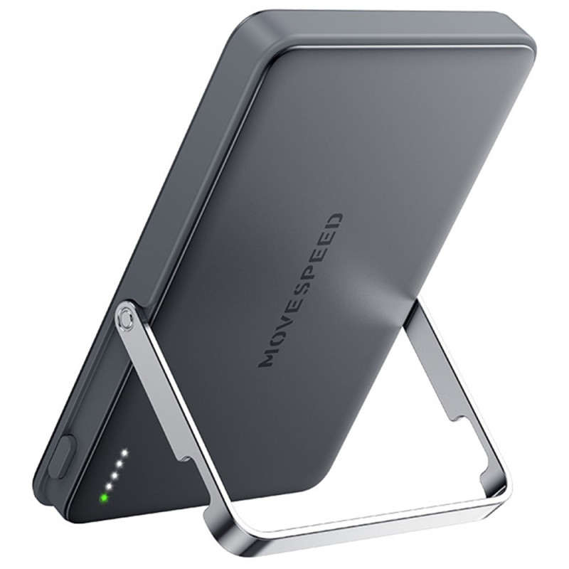 Bateria externa magnética sem fios MOVE SPEED 10000mAh (suporte)