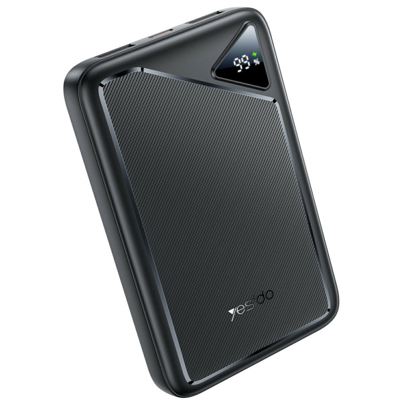 YESIDO Bateria externa 10000mAh 2.4A Ecrã digital