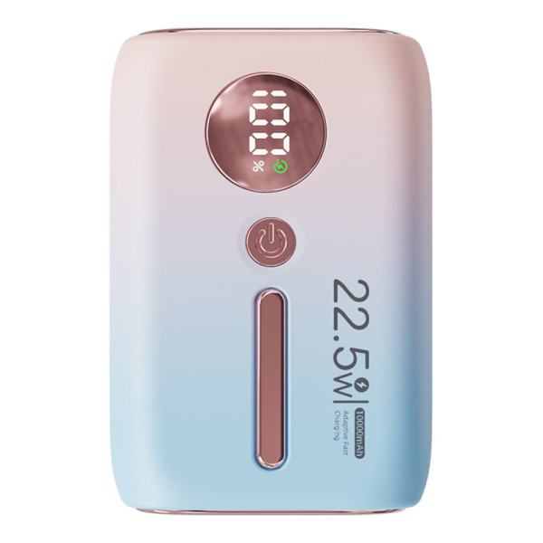 Bateria externa ROISKIN 10000mAh com ecrã digital