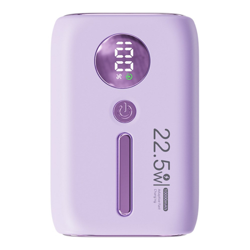 Bateria externa ROISKIN 10000mAh com ecrã digital