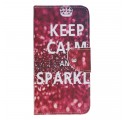 Capa Samsung Galaxy A70 Keep Calm and Sparkle