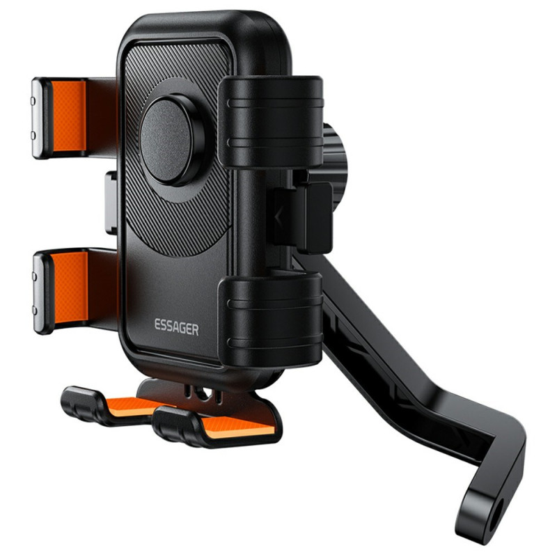 Suporte para espelho de telemóvel de bicicleta com rotação de 360° ESSAGER