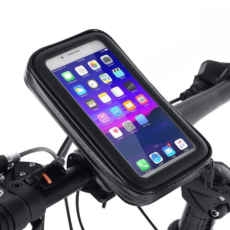 Suporte de telefone tátil para bicicleta XL (6,3") à prova de água