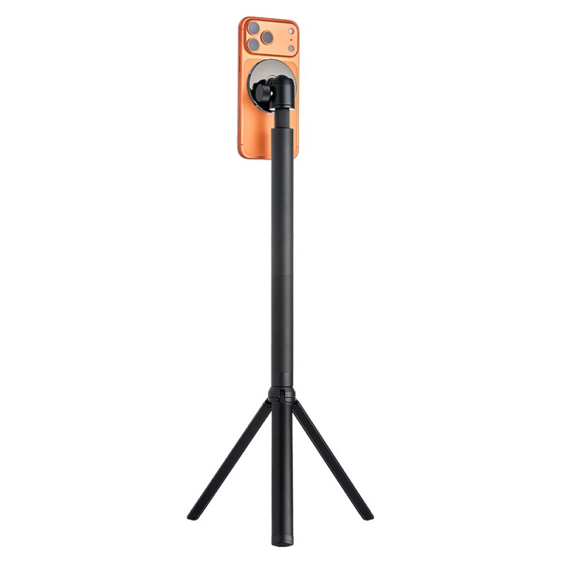 Bastão magnético para selfies 360° extensível com 5 secções para golfe