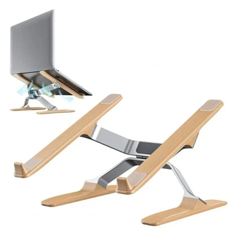 Suporte ajustável para computadores portáteis de 14-16 polegadas com arrefecimento optimizado