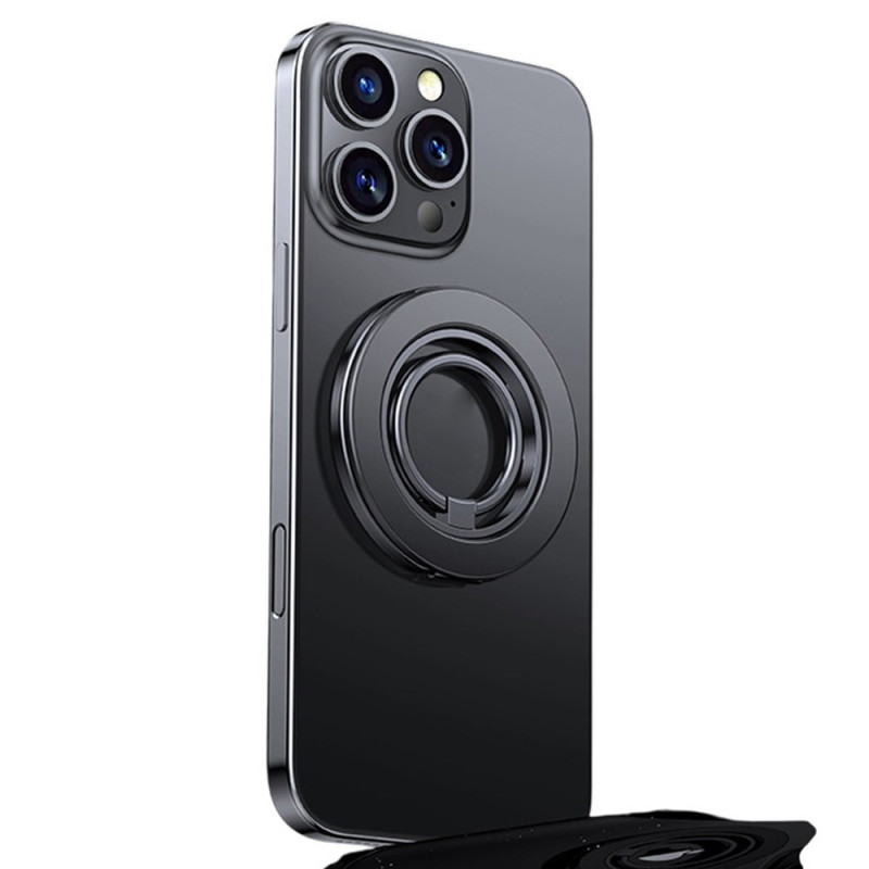 Suporte magnético para telemóvel compatível com MagSafe com anel rotativo multifunções de 360