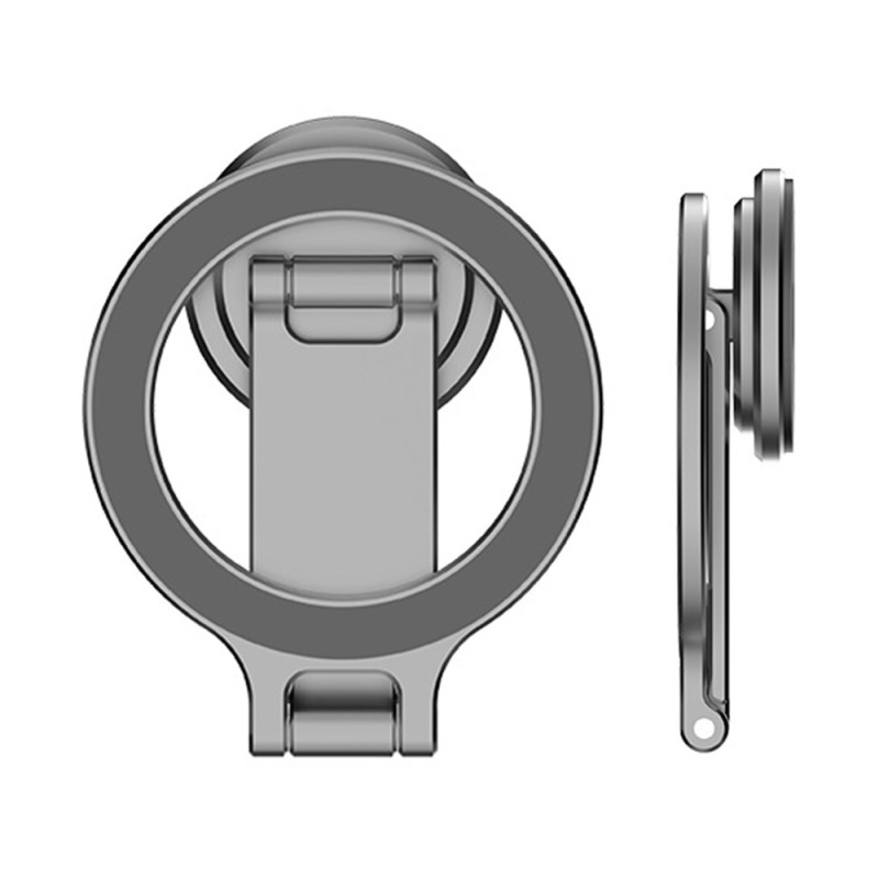 Suporte magnético dobrável para iPhone com suporte adesivo para automóvel