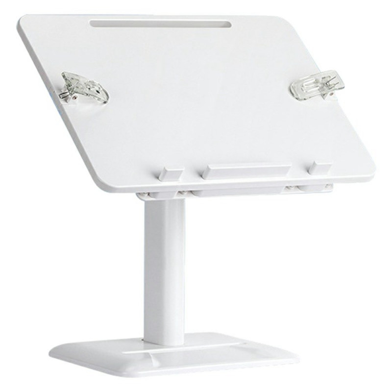 Suporte de leitura ajustável e telescópico para crianças