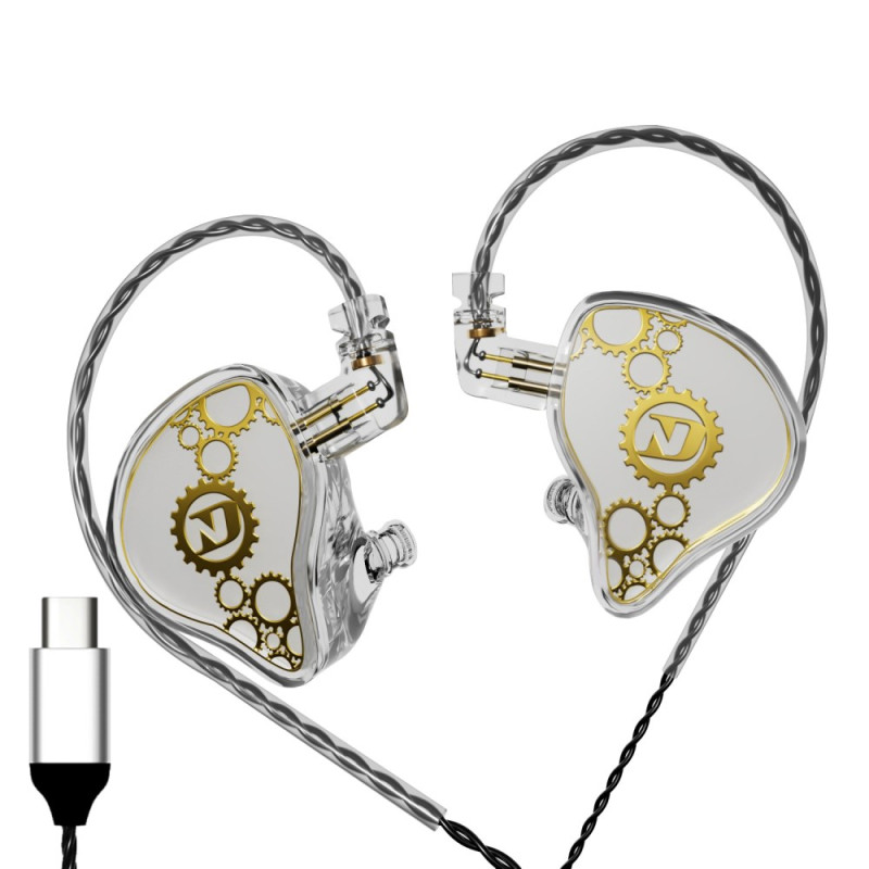 Auriculares
 intra-auriculares destacáveis Venus Type-C HiFi ND