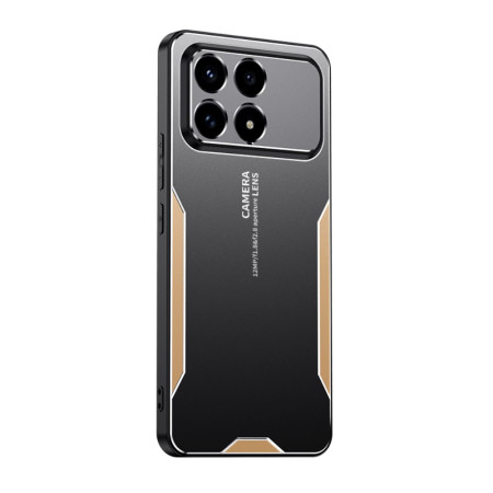 Capa com efeito metálico...