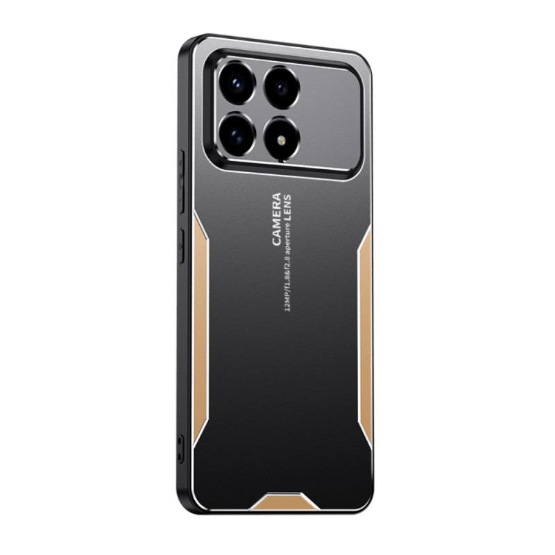 Capa com efeito metálico para Poco F8 Pro