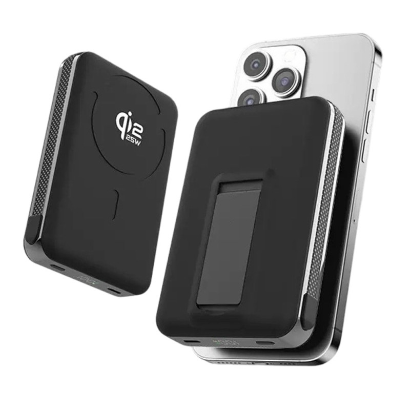 Bateria externa magnética Qi2.2 35W de 10000mAh com cabo Type-C - M02B+