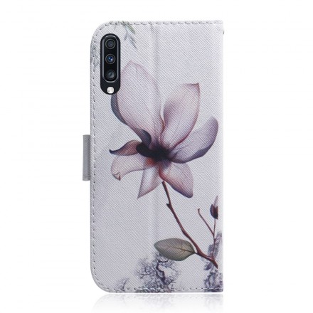 Samsung Galaxy A70 Flower Case Old Pink