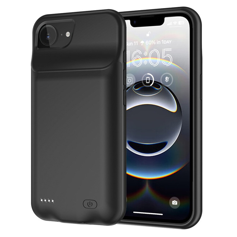 Capa para bateria externa 10000mAh para iPhone 16e Proteção reforçada