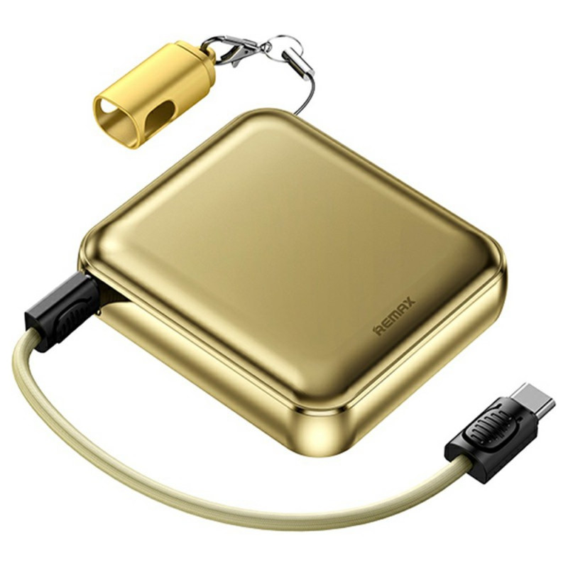 Bateria externa REMAX 10000mAh com cabo