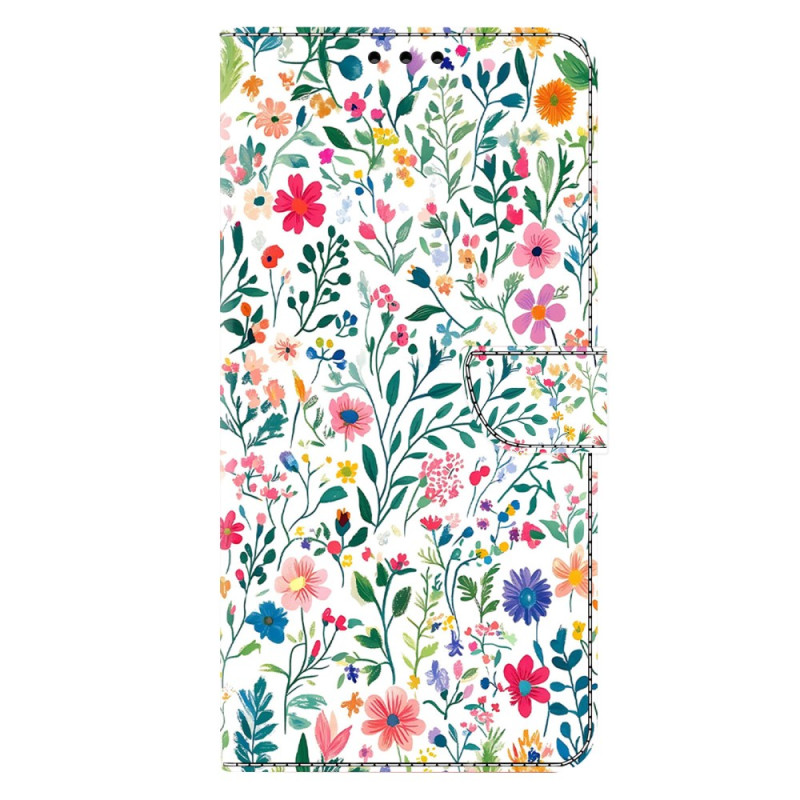 Capa para Samsung Galaxy S26 Plus com canteiro de flores pequeno