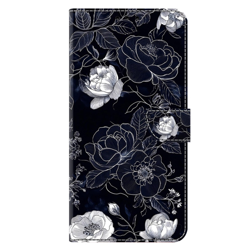 Capa para Samsung Galaxy S26 Plus Padrão de flores vintage