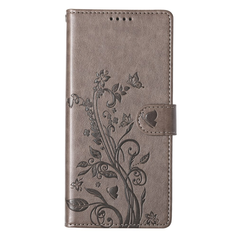 Capa Oppo A6 Pro 5G / 4G Design floral de borboleta